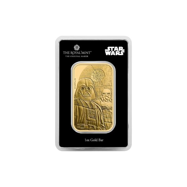 The Royal Mint Star Wars - The Dark Side 1 troy ounce goudbaar