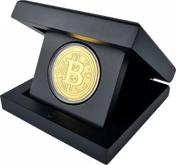 Niue Bitcoin 1 troy ounce gouden munt - Afbeelding 3