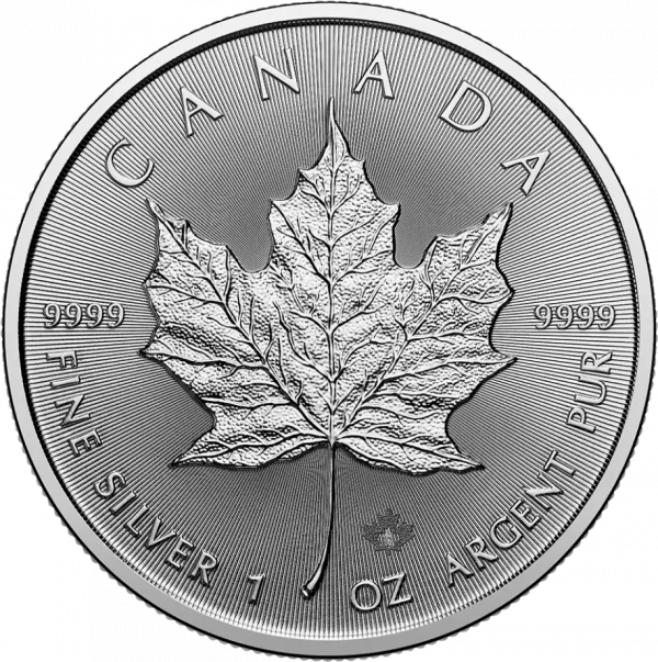 Maple Leaf 1 troy ounce zilveren munt 2025