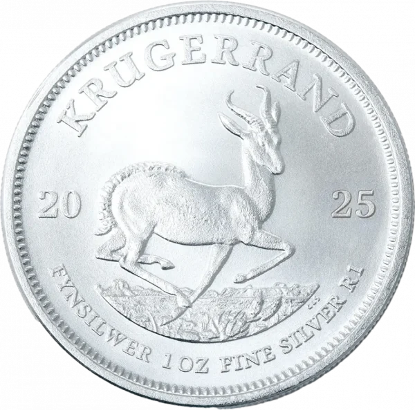 Krugerrand 1 troy ounce zilveren munt 2025