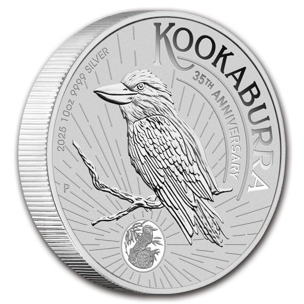 Kookaburra 10 troy ounce zilveren munt 2025 - Afbeelding 3