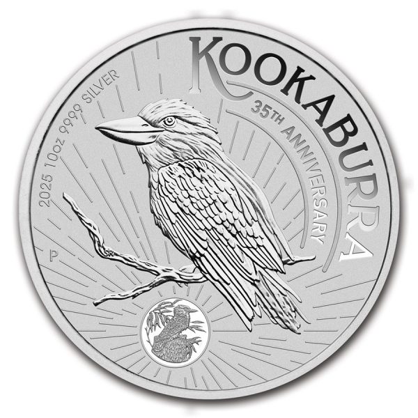 Kookaburra 10 troy ounce zilveren munt 2025